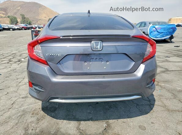 19XFC1F38LE211922 2020 HONDA CIVIC Gray Rear view