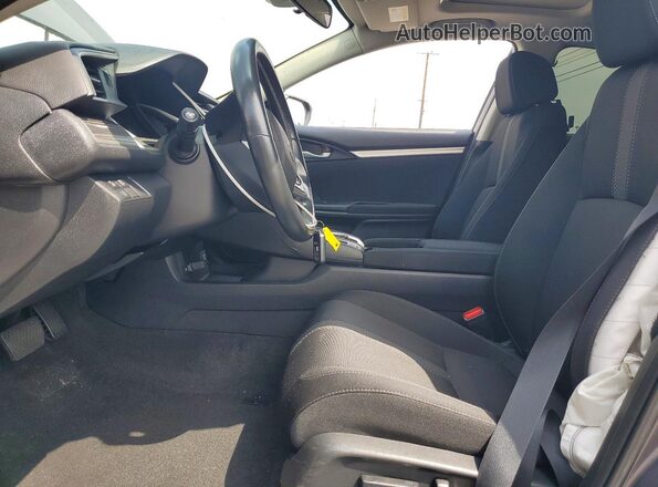 19XFC1F38LE211922 2020 HONDA CIVIC Gray Front interior view