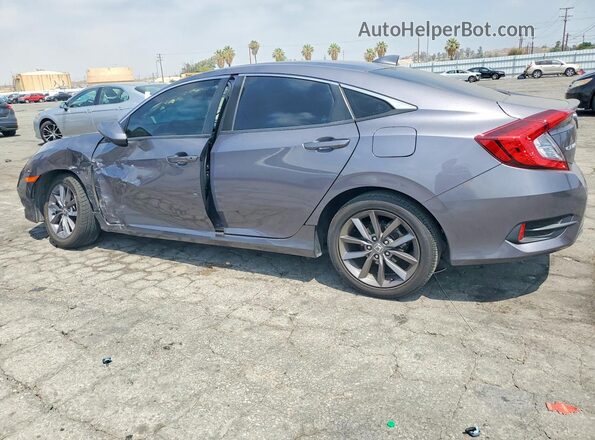 19XFC1F38LE211922 2020 HONDA CIVIC Gray Rear left