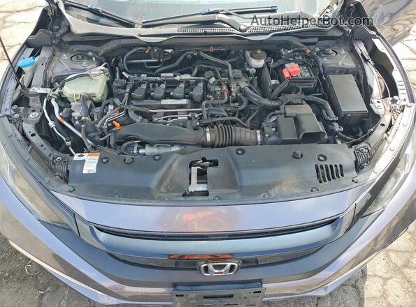 19XFC1F38LE211922 2020 HONDA CIVIC Gray Rear interior view