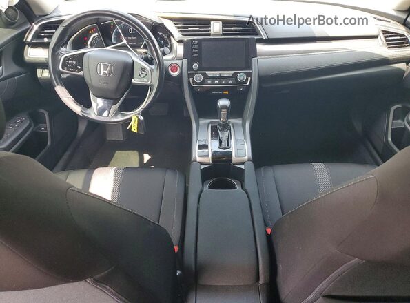 19XFC1F38LE211922 2020 HONDA CIVIC Gray Dashboard view
