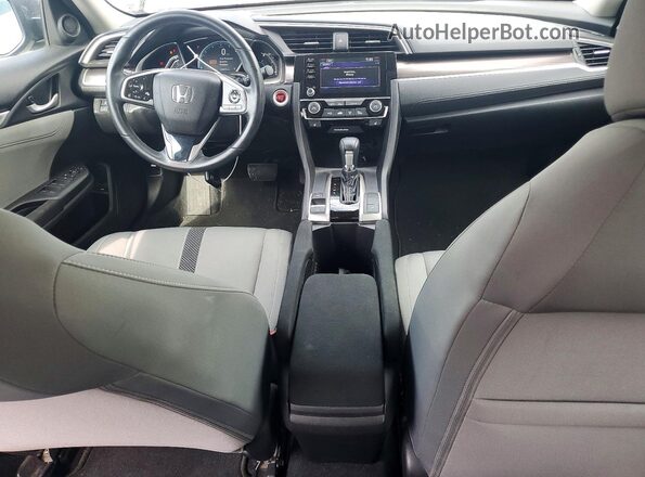 19XFC1F38ME005064 2021 HONDA CIVIC Синий Вид панели приборов