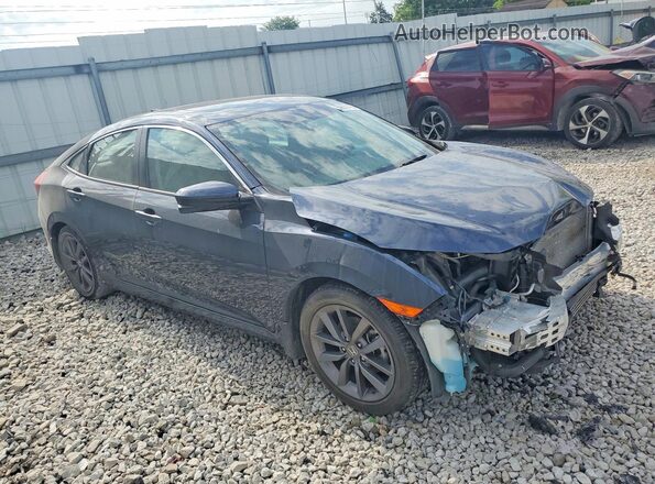 19XFC1F38ME005064 2021 HONDA CIVIC Синий Передняя правая четверть