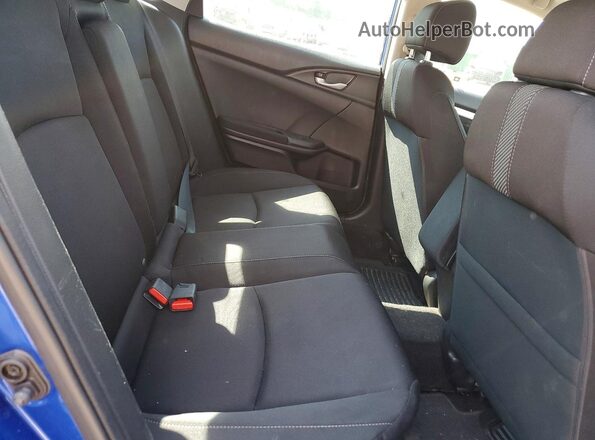 19XFC1F39HE012207 2017 HONDA CIVIC Синий Вид задних сидений