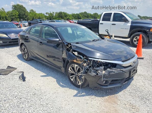 19XFC1F39JE200876 2018 HONDA CIVIC Black Передня права чверть