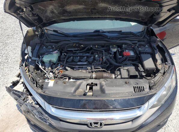 19XFC1F39JE200876 2018 HONDA CIVIC Black Вид задньої частини салону