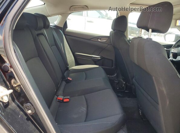 19XFC1F39JE200876 2018 HONDA CIVIC Black Вид задніх сидінь