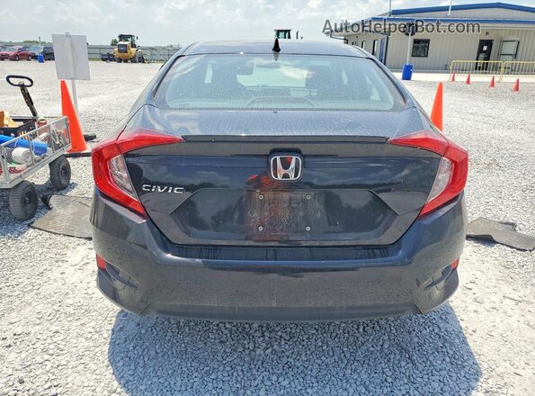19XFC1F39JE200876 2018 HONDA CIVIC Black Вид ззаду