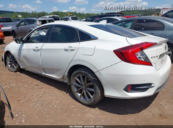 19XFC1F39KE015096 2019 HONDA CIVIC White Trasero izquierdo