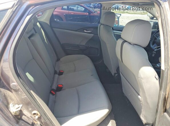 19XFC1F39KE017267 2019 HONDA CIVIC Charcoal Widok tylnych siedzeń