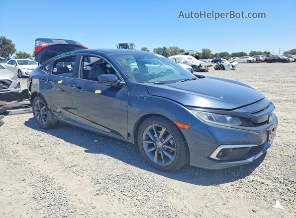 19XFC1F39KE206243 2019 HONDA CIVIC Blue Առջևի աջ