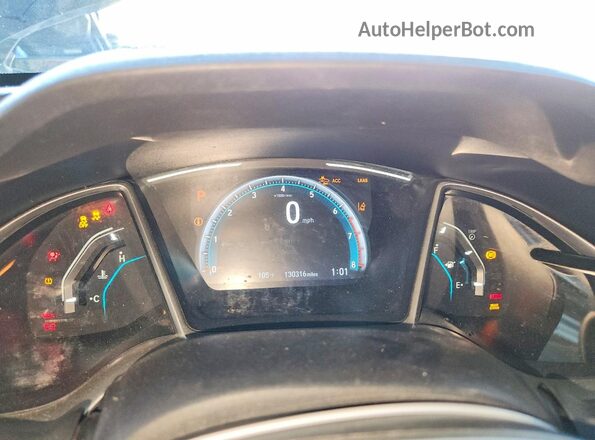 19XFC1F39LE005220 2020 HONDA CIVIC Gray Սարքավորումների վահանակի տեսք