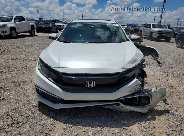 19XFC1F39LE013396 2020 HONDA CIVIC Белый Вид спереди
