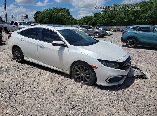 19XFC1F39LE013396 2020 HONDA CIVIC Белый Передняя правая четверть