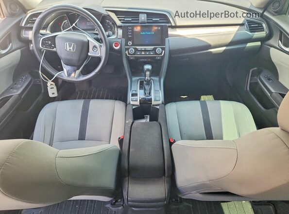 19XFC1F39LE022745 2020 HONDA CIVIC Gray Widok deski rozdzielczej