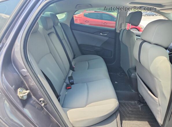 19XFC1F39LE022745 2020 HONDA CIVIC Gray Widok tylnych siedzeń
