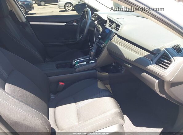 19XFC1F39LE220158 2020 HONDA CIVIC White Vista interior delantera
