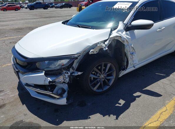 19XFC1F39LE220158 2020 HONDA CIVIC White Vista frontal