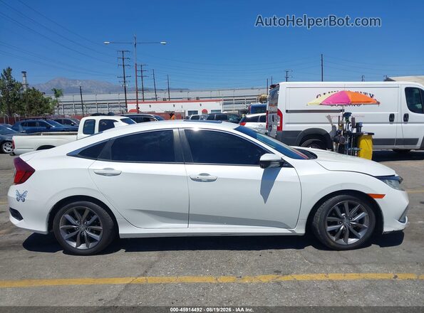 19XFC1F39LE220158 2020 HONDA CIVIC White Vista interior de 360 grados