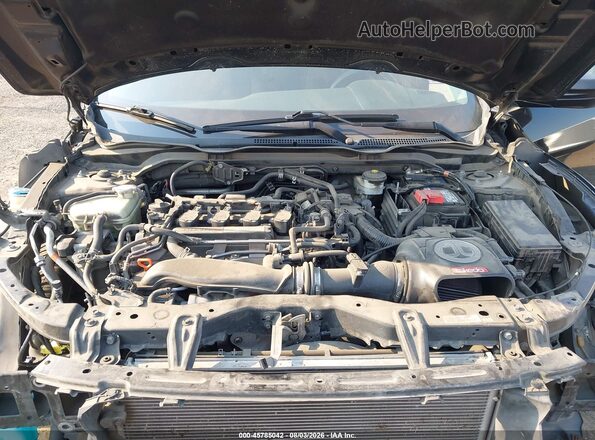 19XFC1F3XGE019827 2016 HONDA CIVIC Black Вид ззаду