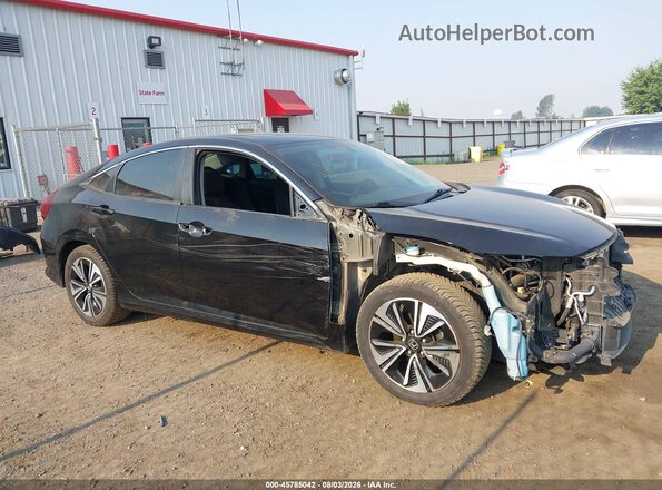 19XFC1F3XGE019827 2016 HONDA CIVIC Black Панорамний вид салону 360°