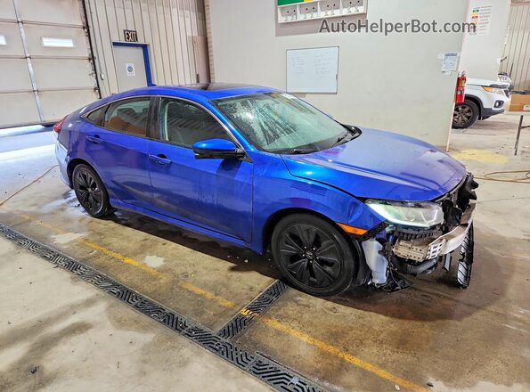 19XFC1F3XGE207568 2016 HONDA CIVIC Blue Delantero derecho