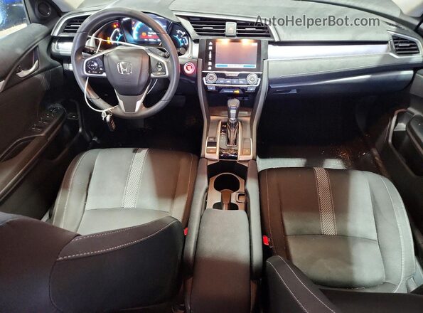 19XFC1F3XGE207568 2016 HONDA CIVIC Blue Vista del salpicadero