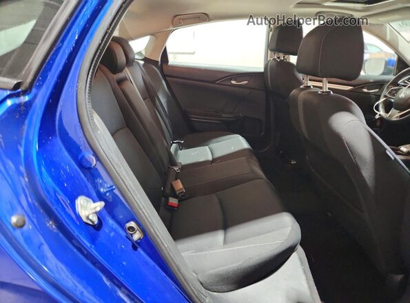 19XFC1F3XGE207568 2016 HONDA CIVIC Blue Vista de los asientos traseros