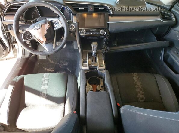 19XFC1F3XHE003225 2017 HONDA CIVIC Silver Widok deski rozdzielczej