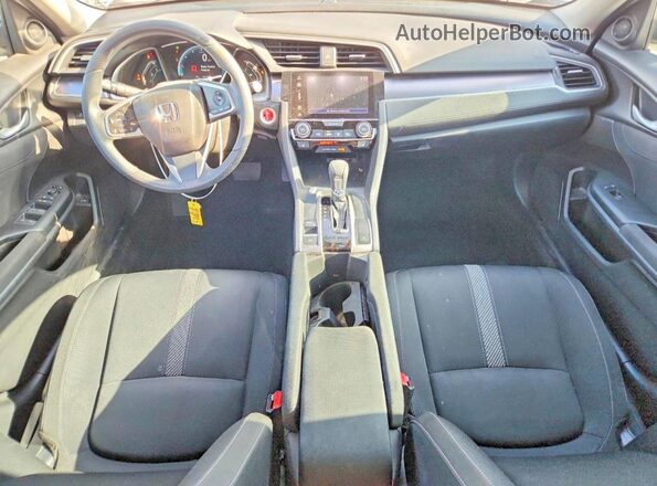 19XFC1F3XHE023040 2017 HONDA CIVIC White Вид панелі приладів