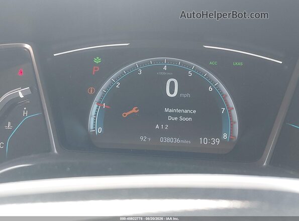 19XFC1F3XME001677 2021 HONDA CIVIC White 