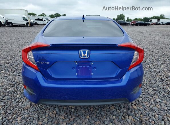 19XFC1F42HE018245 2017 HONDA CIVIC Blue Widok z tyłu