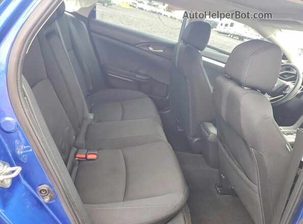 19XFC1F42HE018245 2017 HONDA CIVIC Blue Widok tylnych siedzeń