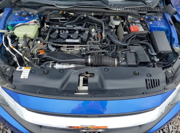 19XFC1F42HE018245 2017 HONDA CIVIC Blue Widok wnętrza z tyłu