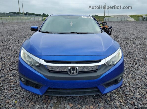 19XFC1F42HE018245 2017 HONDA CIVIC Blue Widok z przodu