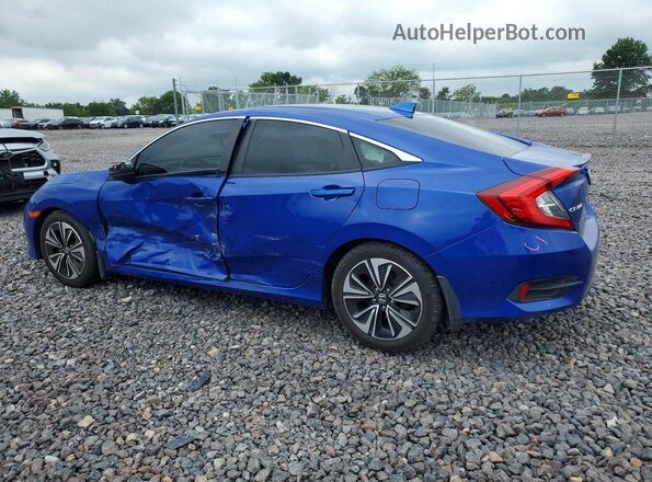 19XFC1F42HE018245 2017 HONDA CIVIC Blue Tył lewy