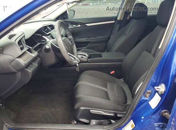 19XFC1F42HE018245 2017 HONDA CIVIC Blue Widok wnętrza z przodu