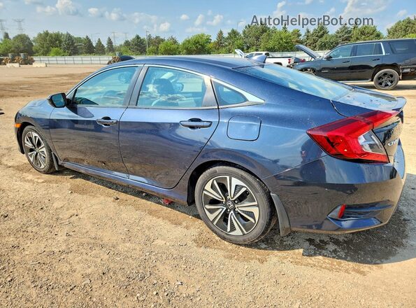 19XFC1F4XHE032796 2017 HONDA CIVIC Blue Tył lewy