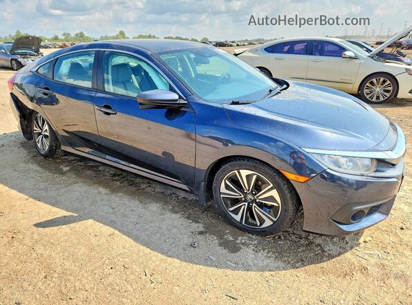 19XFC1F4XHE032796 2017 HONDA CIVIC Blue Przód prawy