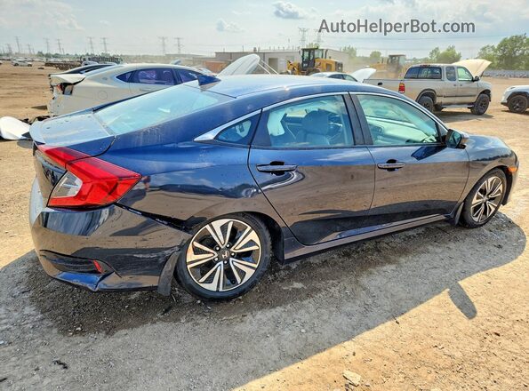 19XFC1F4XHE032796 2017 HONDA CIVIC Blue Tył prawy