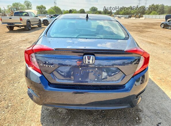 19XFC1F4XHE032796 2017 HONDA CIVIC Blue Widok z tyłu