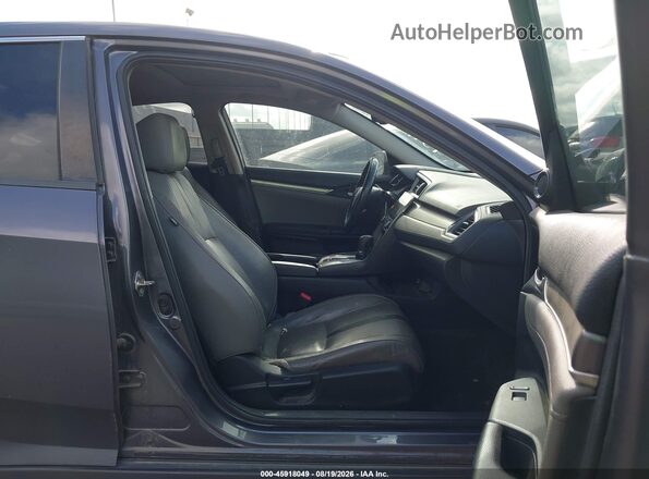 19XFC1F70GE005213 2016 HONDA CIVIC Gray Սալոնի դիմացի տեսք