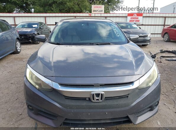19XFC1F70GE005213 2016 HONDA CIVIC Gray Սարքավորումների վահանակի տեսք