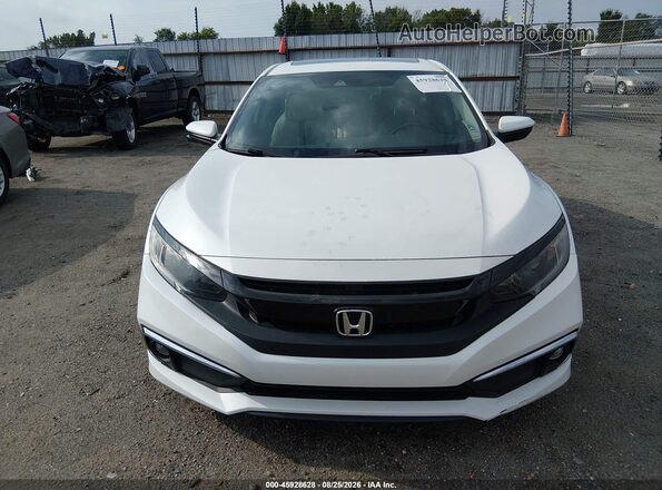 19XFC1F70KE018861 2019 HONDA CIVIC White Вид задньої частини салону