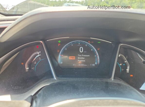 19XFC1F70LE003276 2020 HONDA CIVIC White Սարքավորումների վահանակի տեսք