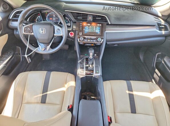 19XFC1F70LE003276 2020 HONDA CIVIC White Առջևի վահանակի տեսք