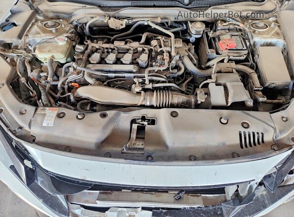 19XFC1F70LE018120 2020 HONDA CIVIC White Rear interior view