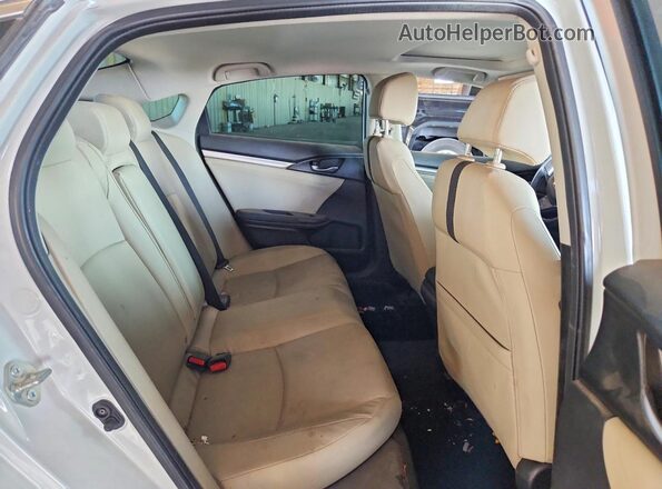 19XFC1F70LE018120 2020 HONDA CIVIC White Rear seats view