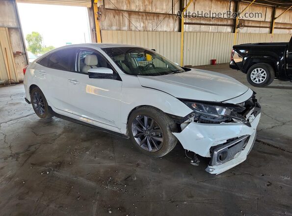 19XFC1F70LE018120 2020 HONDA CIVIC White Front right