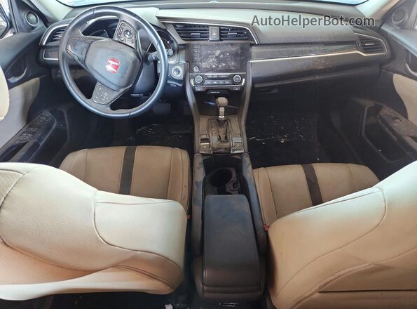 19XFC1F70LE018120 2020 HONDA CIVIC White Dashboard view